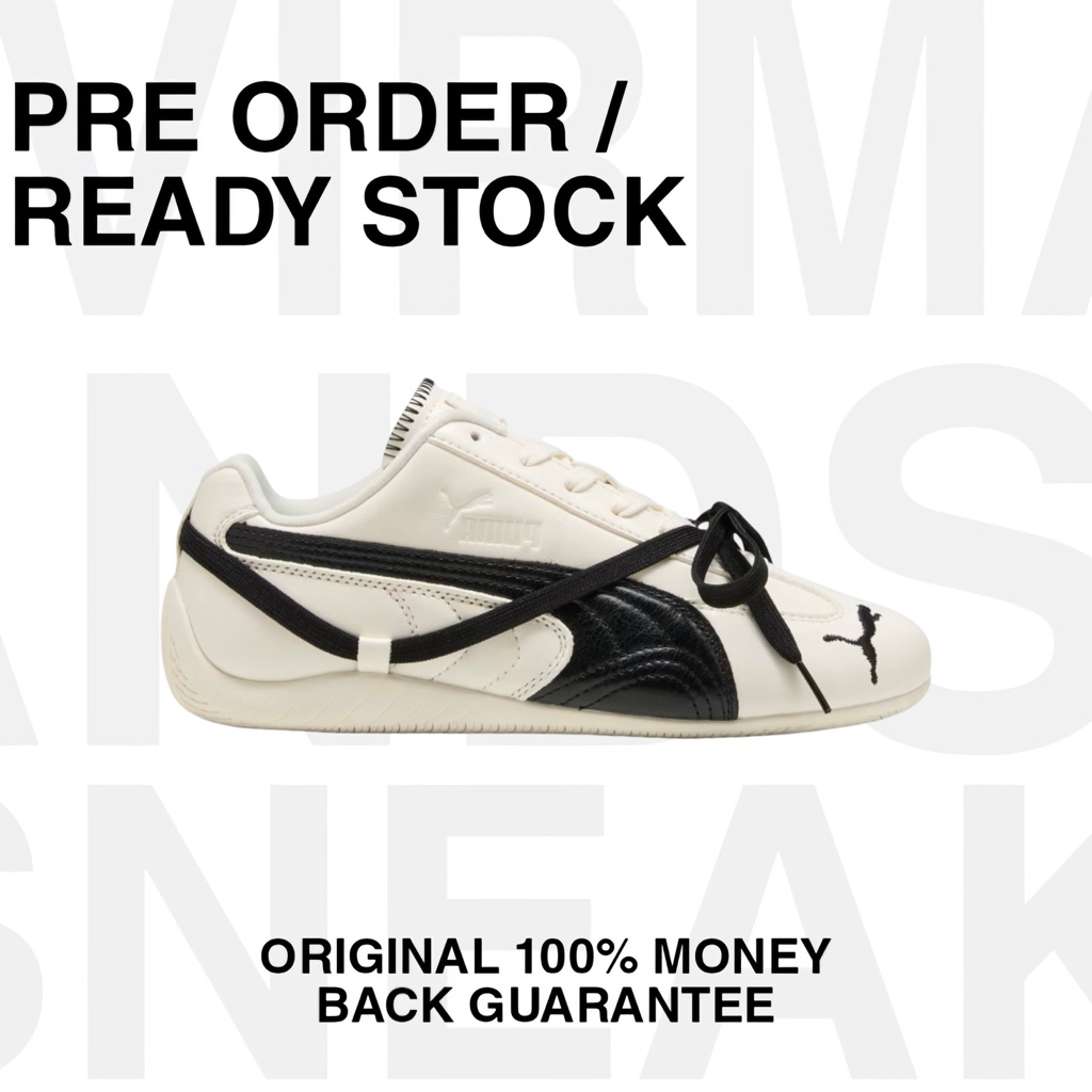 Puma X ROSE Speedcat Leather Off White Black