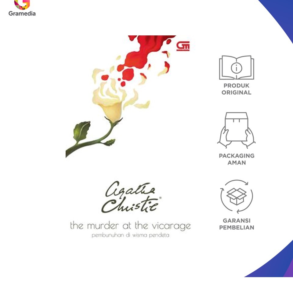 (Original) Gramedia Mall Pekanbaru PEMBUNUHAN DI WISMA PENDETA (THE MURDER AT THE VICARAGE)