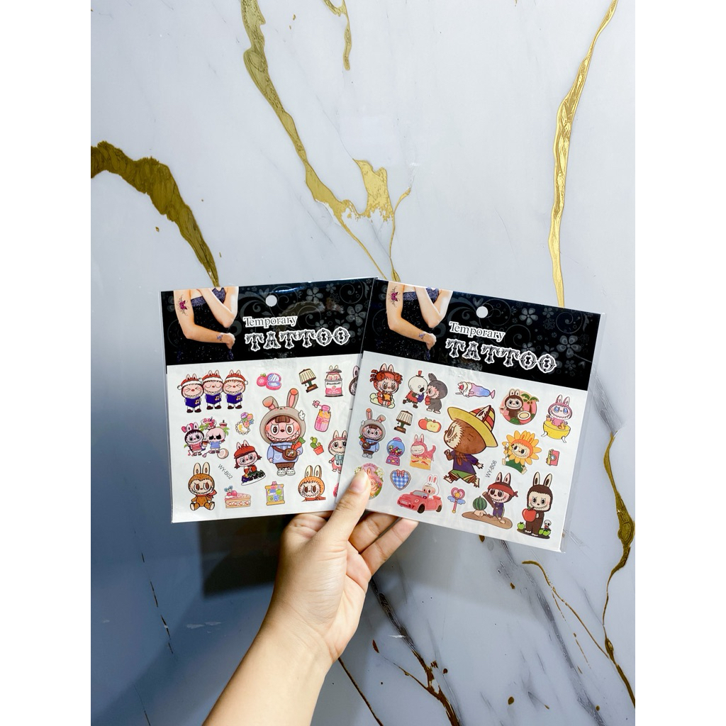 VALENCIA • TATTO LABUBU • TEMPORARY • TATTO TEMPORARY