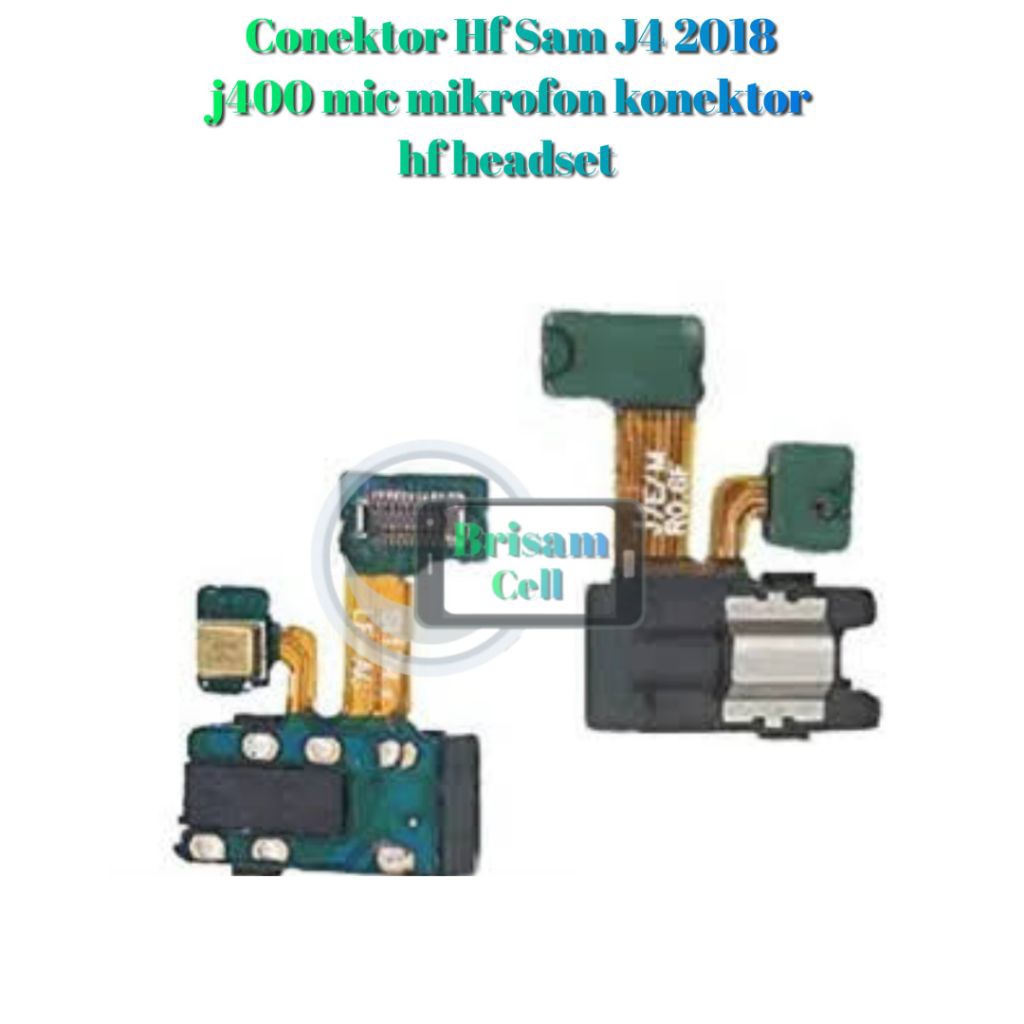 Conektor Hf Sam J4 2018 j400 mic mikrofon konektor hf headset