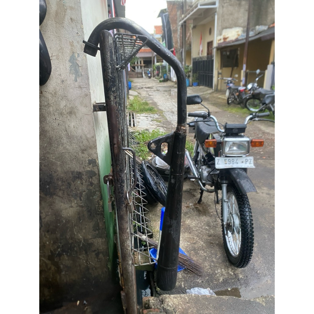 knalpot hm keh gl pro original kondisi apadanya