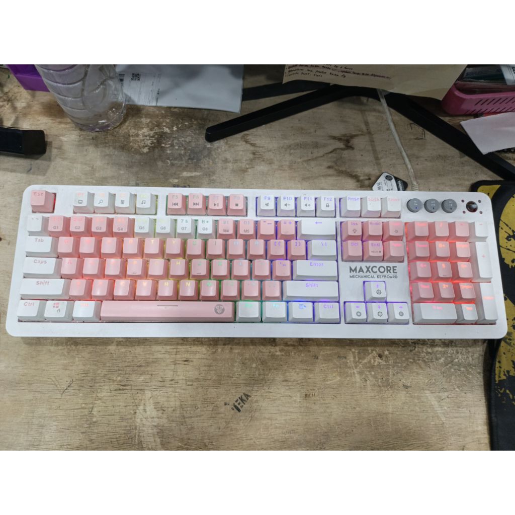 KEYBOARD MECHANICAL FANTECH MAXCORE MK852