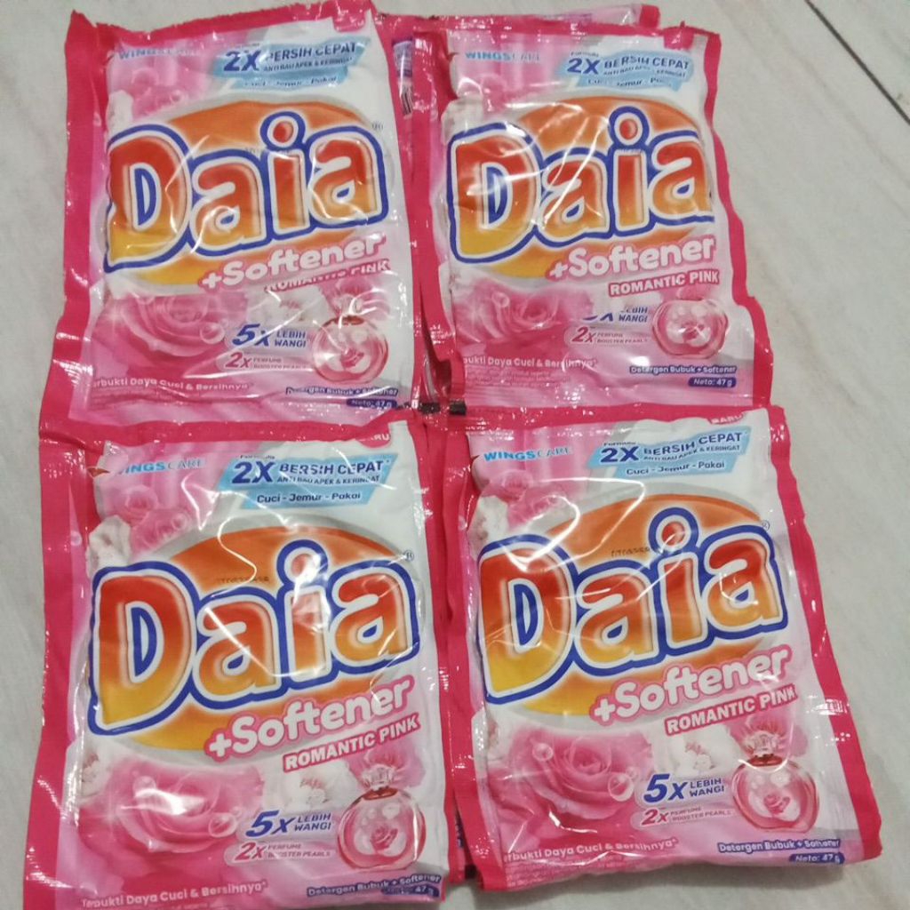 detergen daia renceng 1000 6 pcs