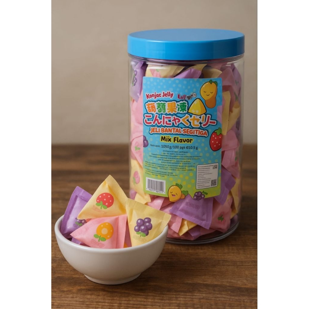 

Jelly bantal Segitiga 100pc