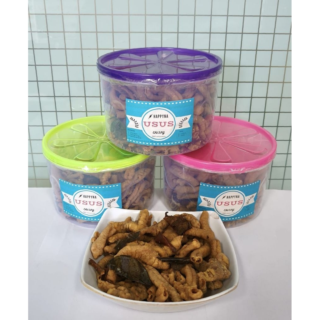 

Keripik usus krispy toples