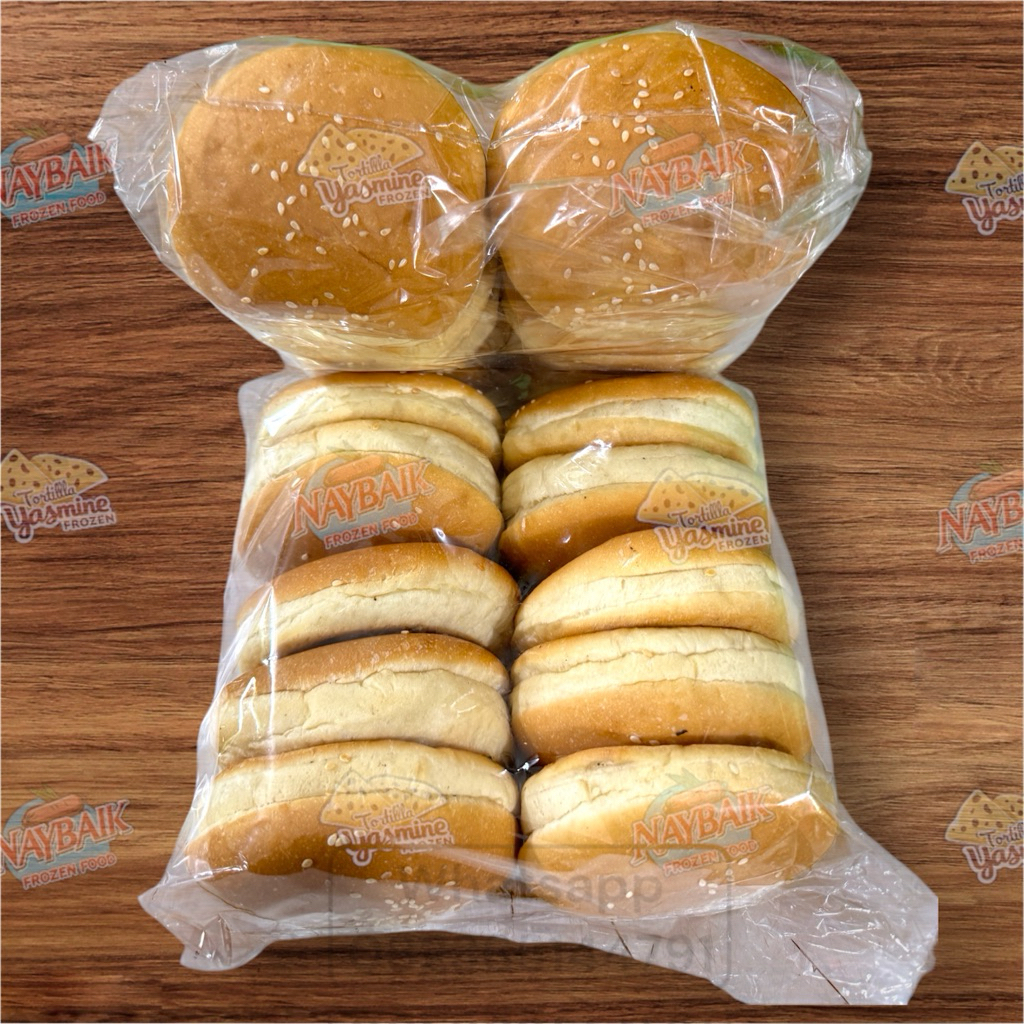 

roti burger sedang 10 pcs diameter 10cm