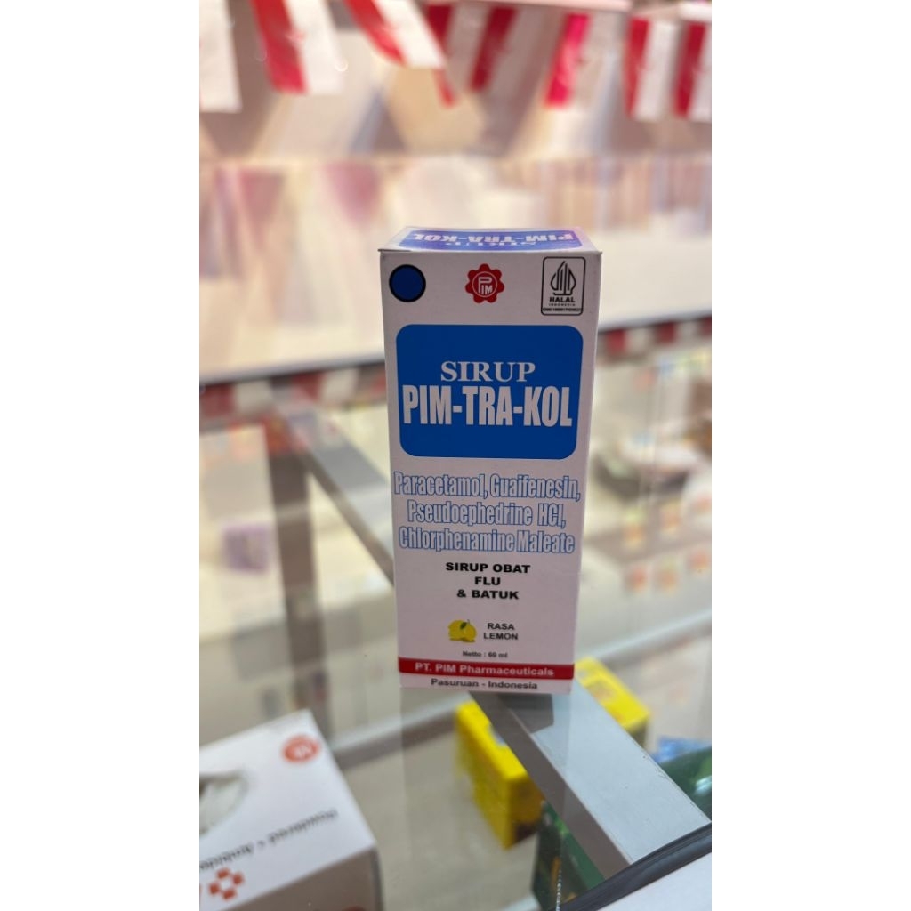 Pimtrakol Pimtracol Pim Tra Kol Sirup Anak 60ml Batuk Pilek Demam Flu Batuk Flu Demam Flu Batuk Batu