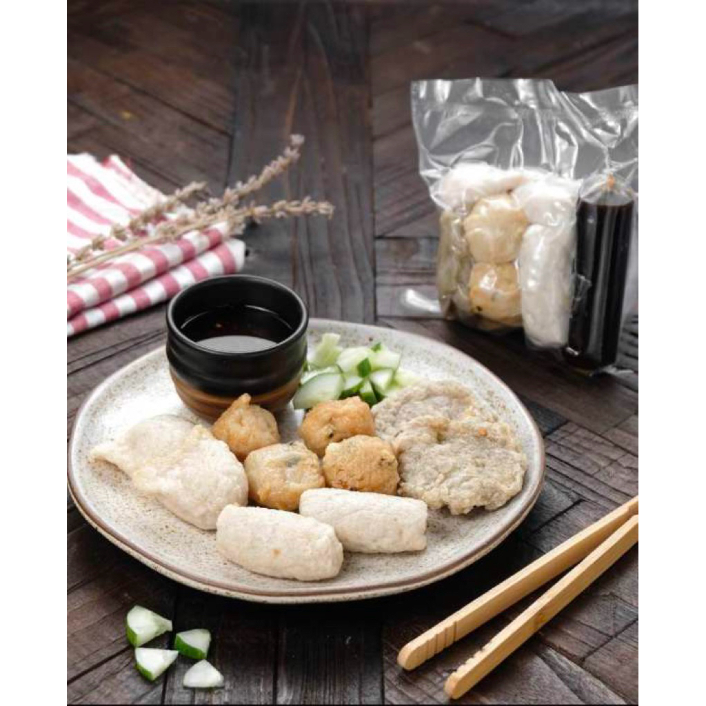 

Pempek Mini isi 10 Asli Ikan tenggiri 100 %produk By dimsum Alen