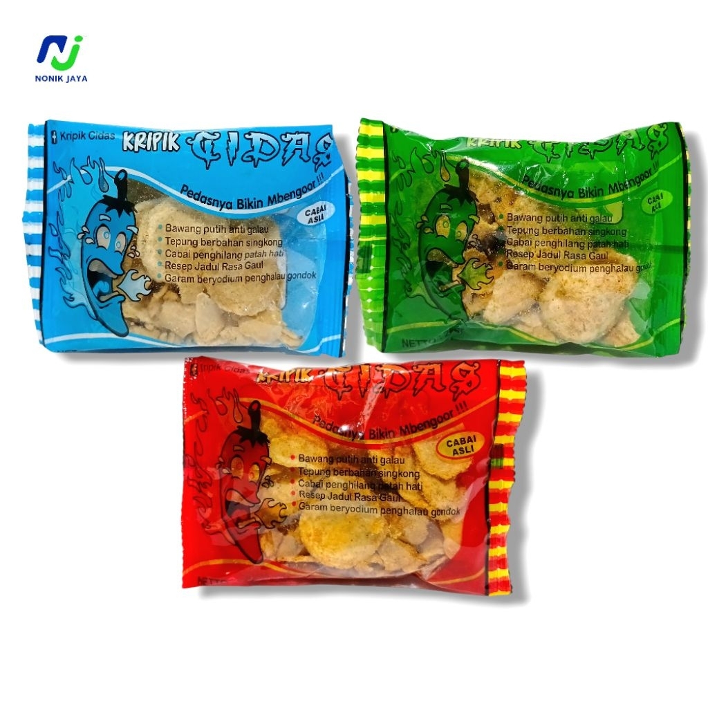 

( READY STOK ) Kripis Cidas Pack Isi 12 Pcs@30gr PEDAS GURIHNYA BIKIN NAGIH