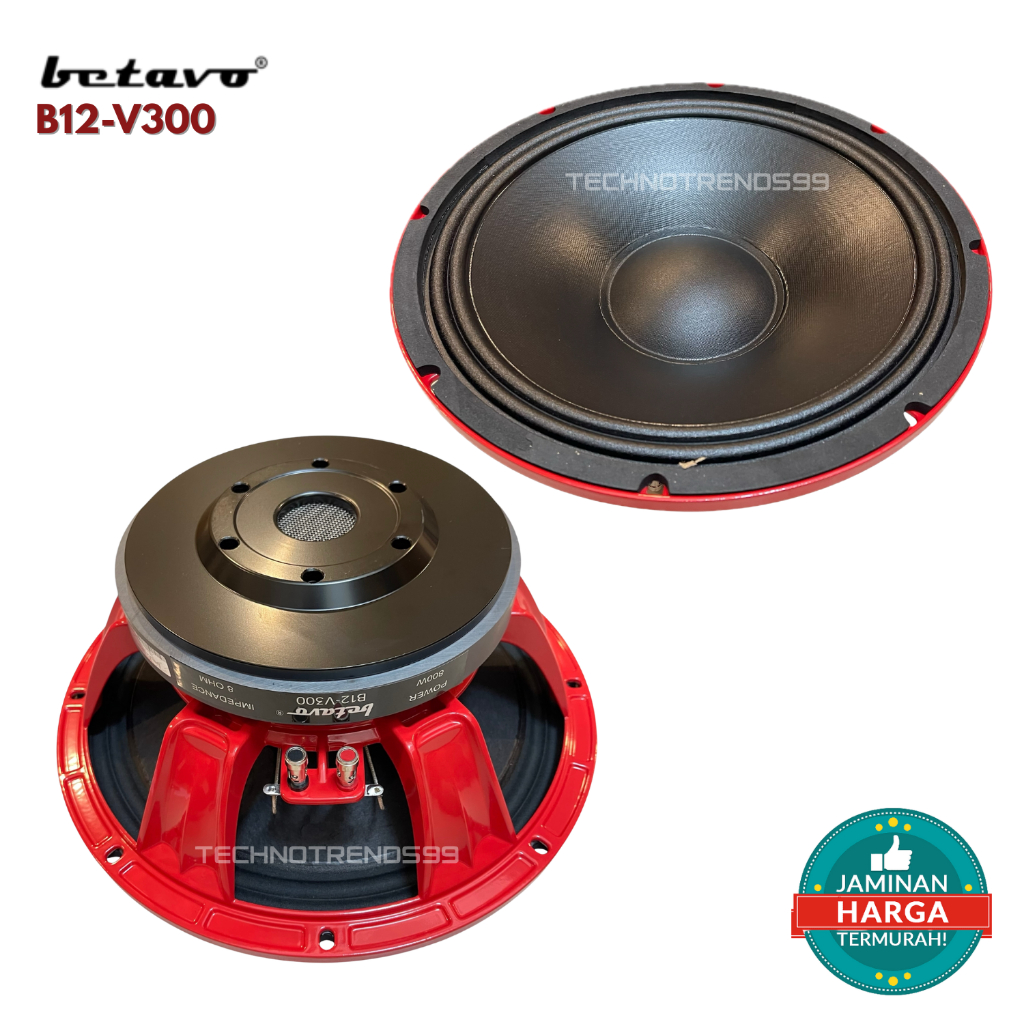 Speaker Component Betavo B12-V300 Komponen betavo b12 v300