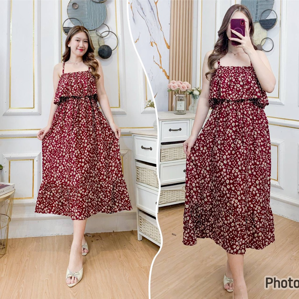 monica daster bali/daster tali sexy kekinian tali kecil