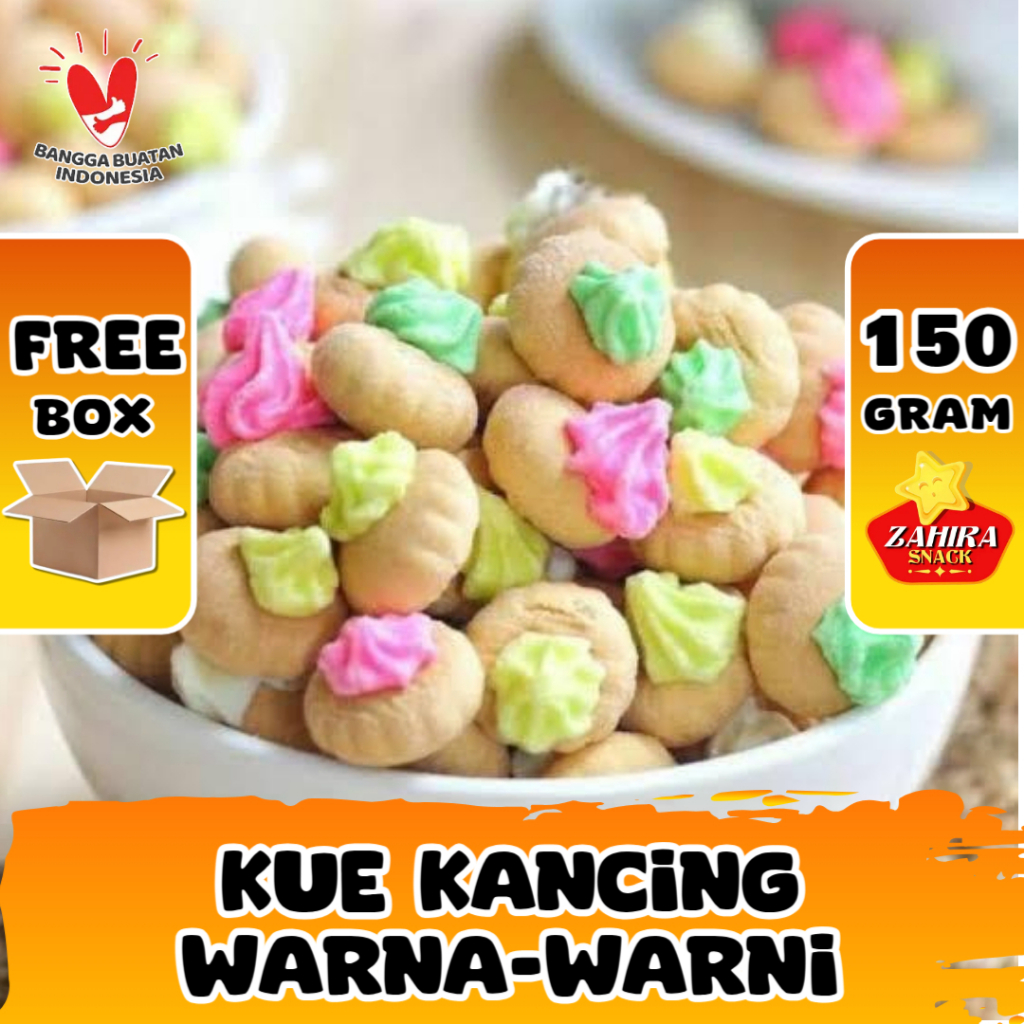 

Ciput Kancing Gem Rose 150 Gram / Kue Ciput Kancing Warna Warni Jadul