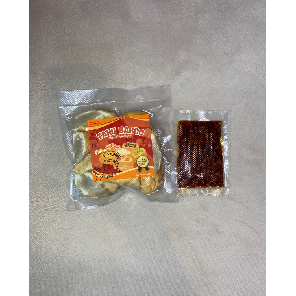 

Tahu Bakso Chili Oil. Kualitas Premium. Tahu Bakso Ayam