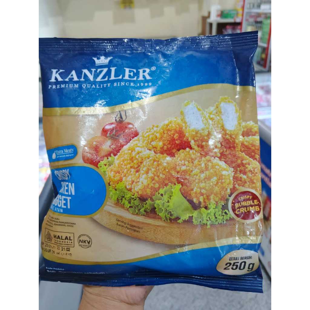 

Kanzler nuget crispy 250 gram