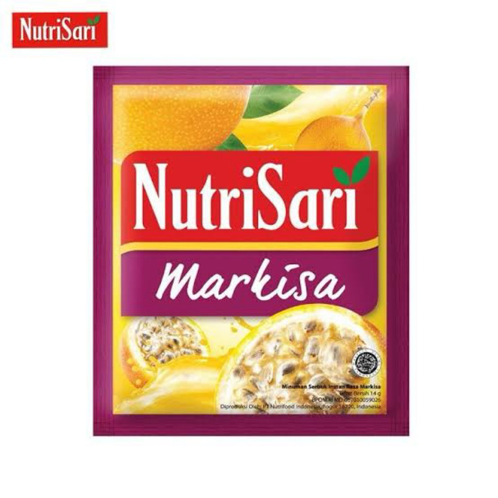 

NutriSari Markisa Dus isi 40 saset