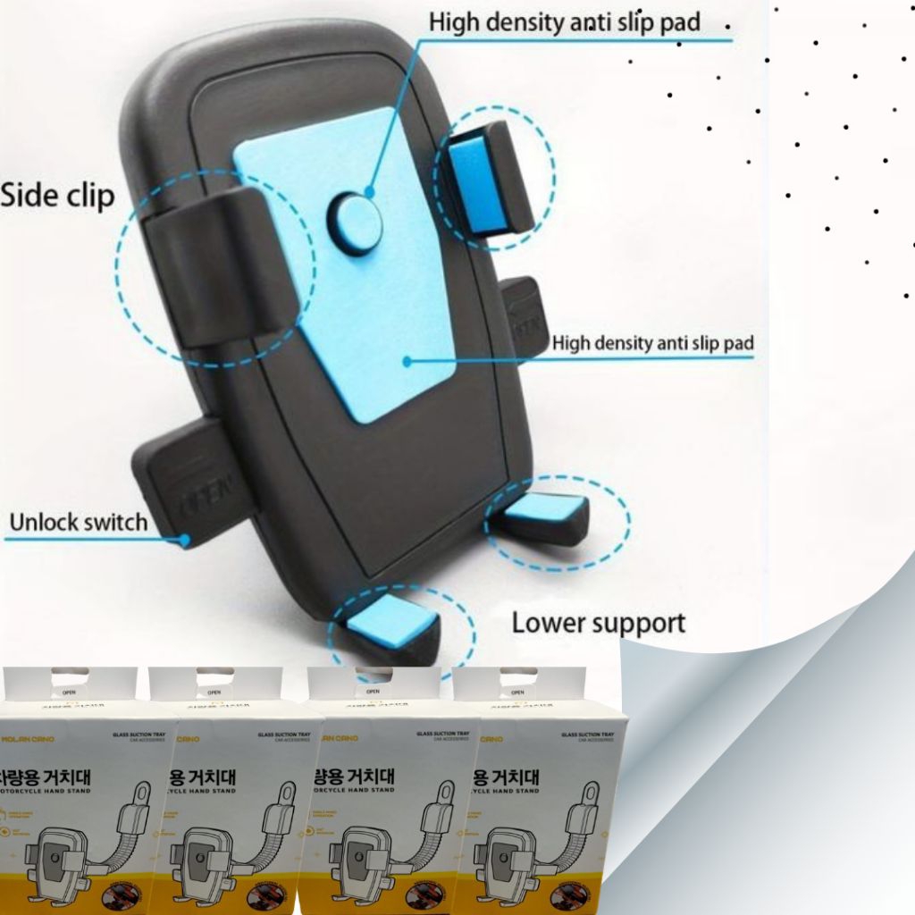 Stand Holder Motor untuk HP (Smartphone) | holder hp