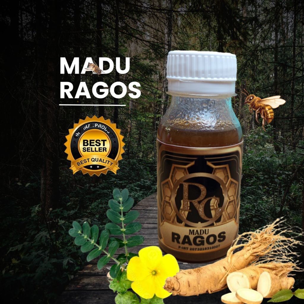

120ml madu Ragos dengan ginseng