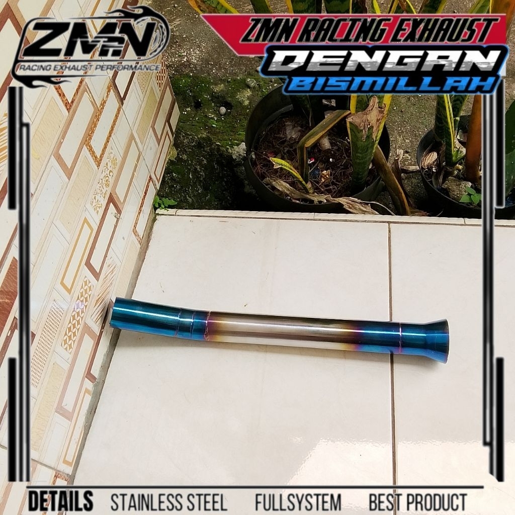 kenalpot Perahu balap racing ketinting mesin yasuka motoyama GX kholer loncin ready ukuran 32 35 38