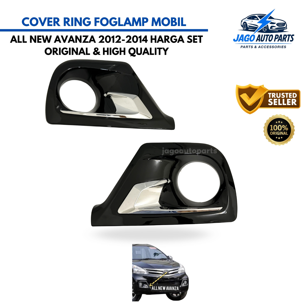 Cover Ring Foglamp Mobil All New Avanza 2012 2013 2014 HARGA SET ORIGINAL High Quality