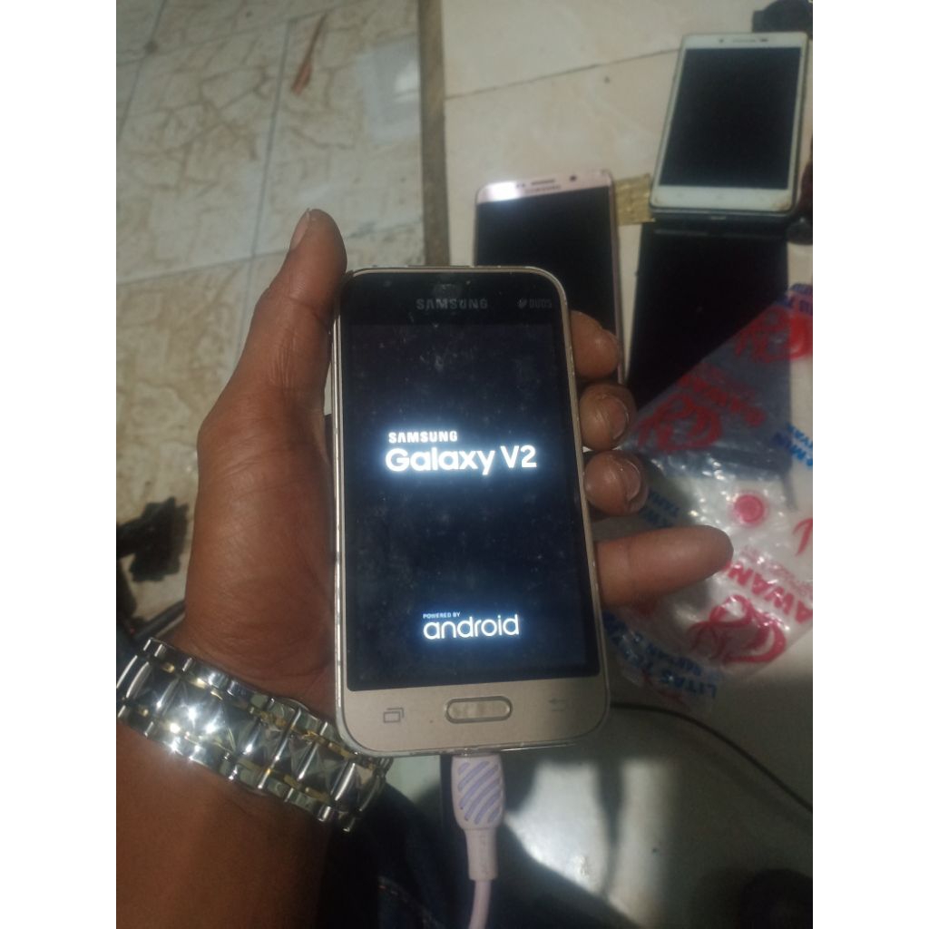 Samsung galaxy V2 lcd mesin original