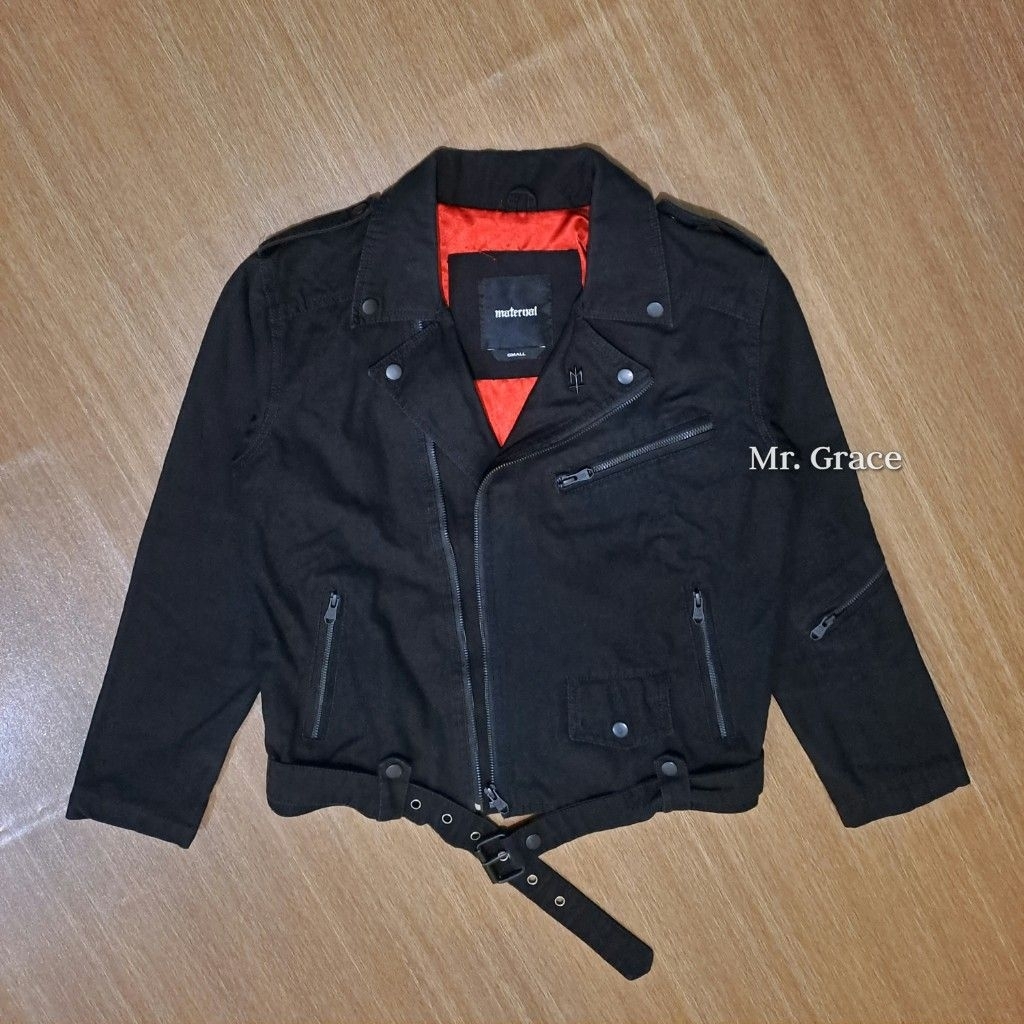 Maternal Disaster - Scelta - Motorcycle Jacket / Jaket DK (Double Kerah) - Size S (Second)
