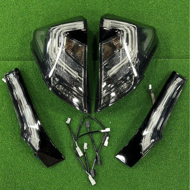 Stoplamp / Tail Light FLRS Smoke Clear Copy Honda FIT Jazz GK5