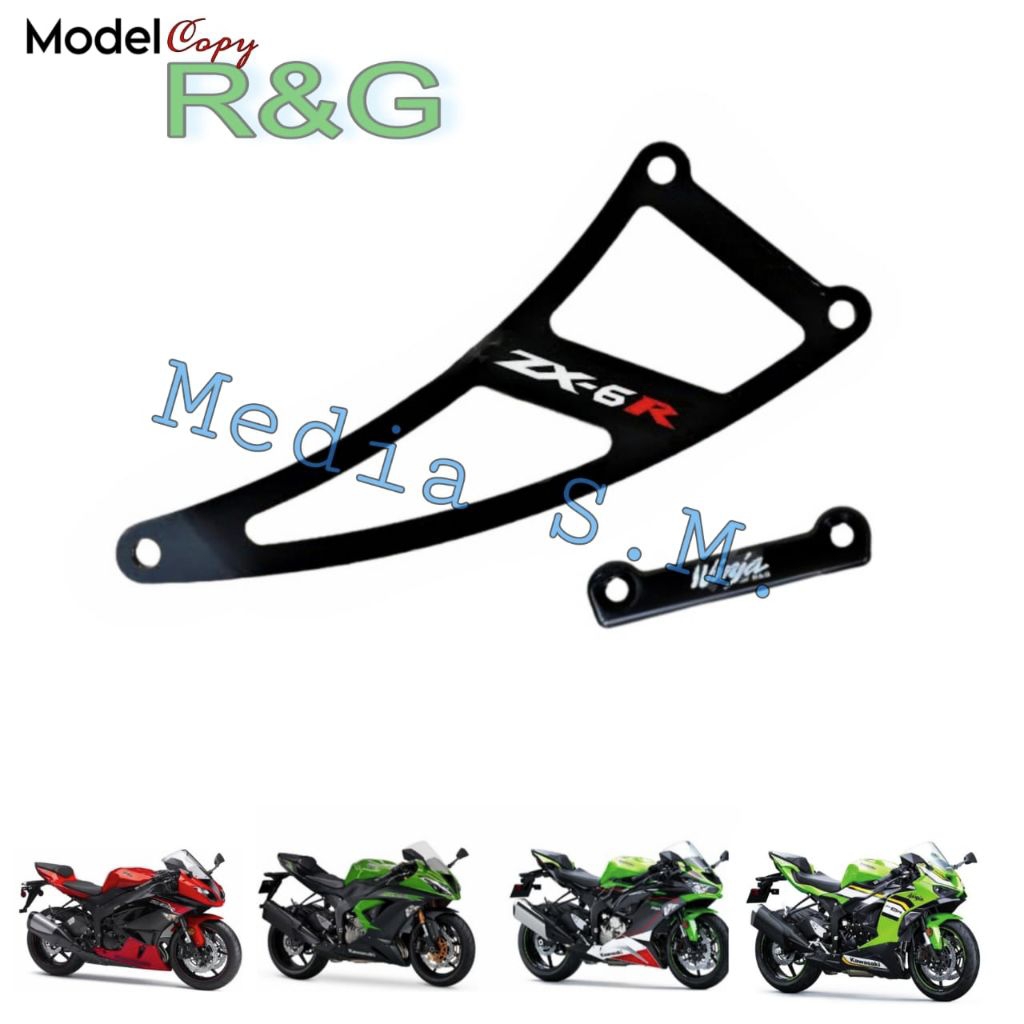 Exhaust Hanger Gantungan Knalpot ZX-636 / ZX6R ZX-6R (Model R&G)