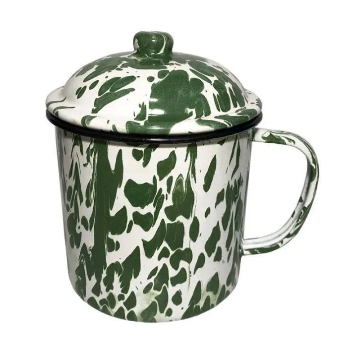 Mug blirik enamel 10 cm / mug blirik jadul / gelas vintage jadul murah unik / gelas kopi teh / gelas