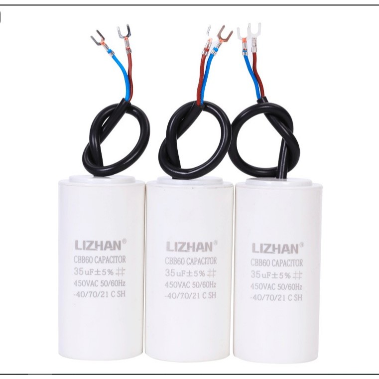 Kapasitor mesin cuci Pompa air CBB60 8UF 10UF 12UF 14UF 16UF