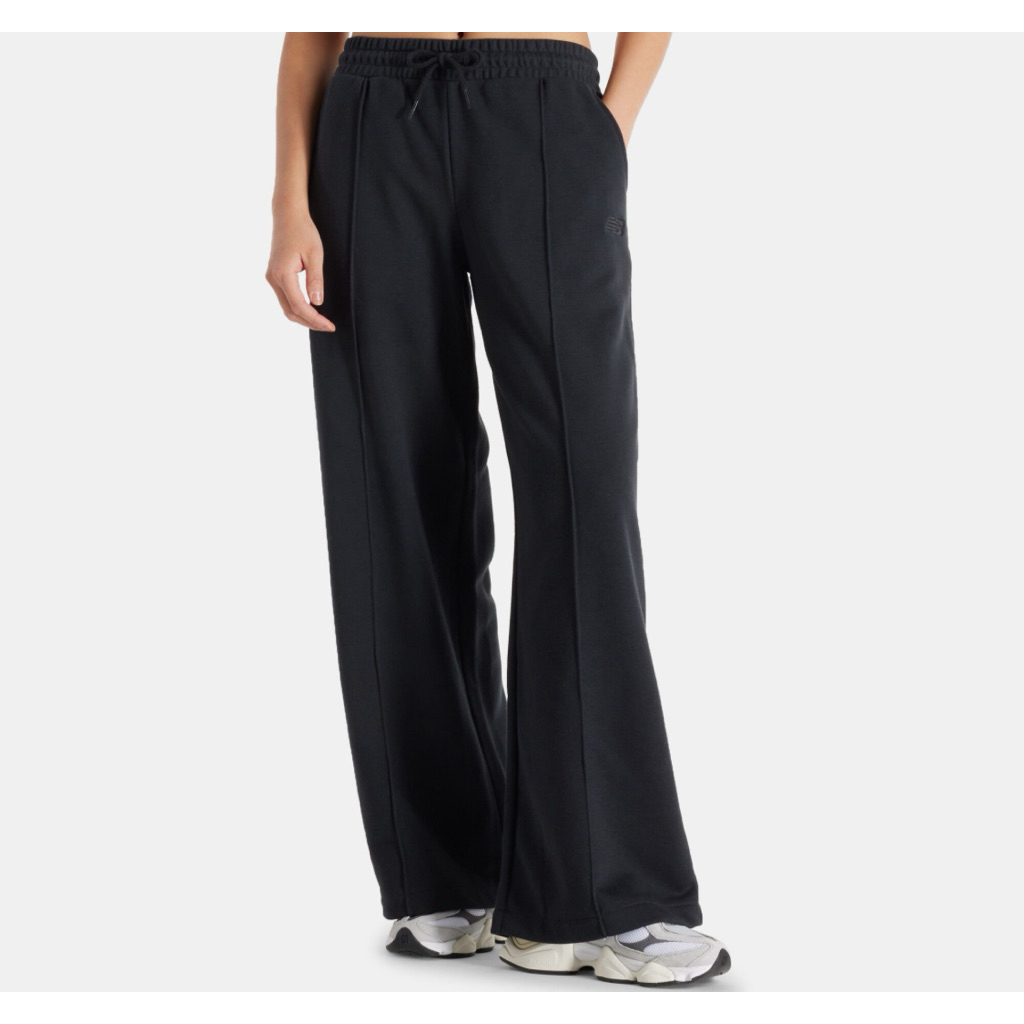 Celana NewBalance Wide Leg Pants Perempuan Unisex warna Hitam size XL ORIGINAL TOKO