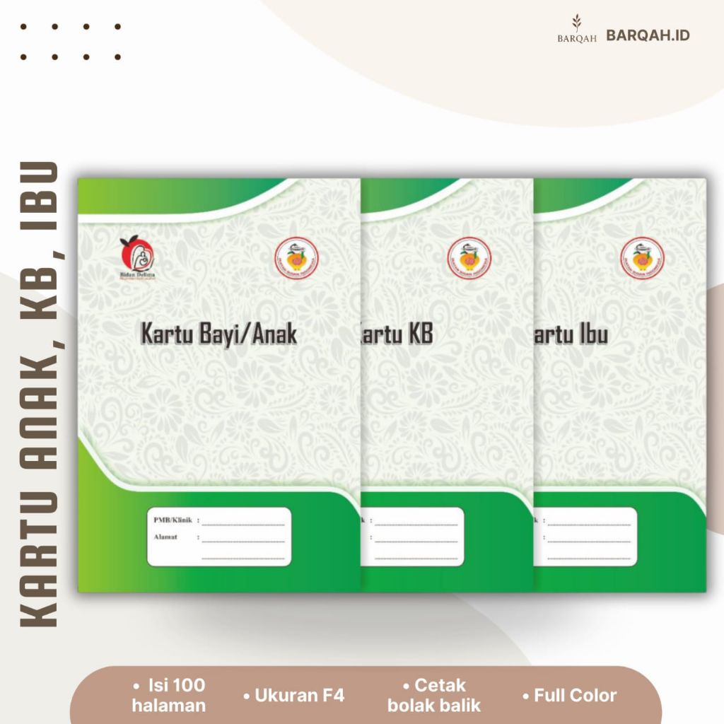 

Kartu Ibu, Kartu Bayi/anak, Kartu KB