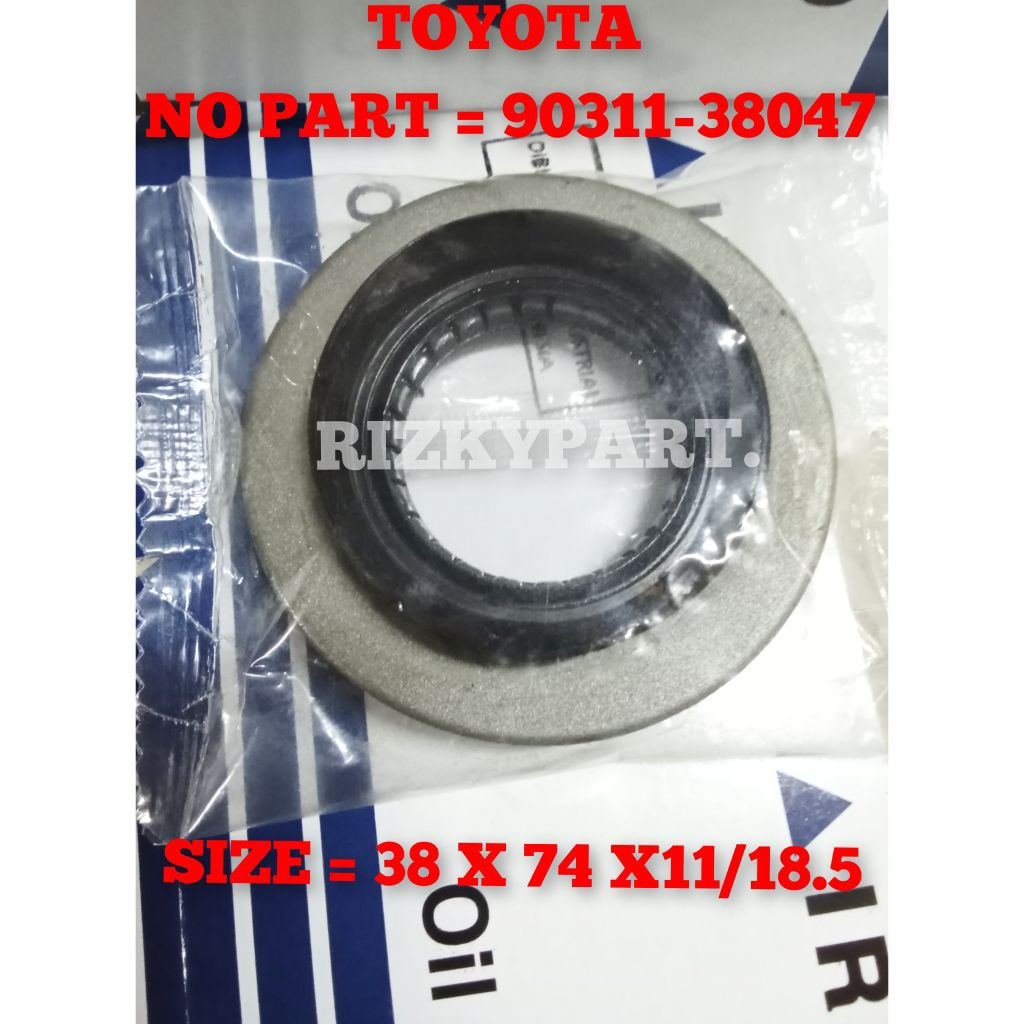 oil seal pinion gardan kijang kapsul 7k diesel
