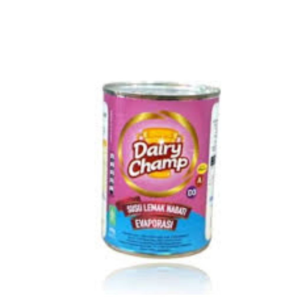 

Dairy Champ Evaporasi 390gr Susu Lemak Nabati