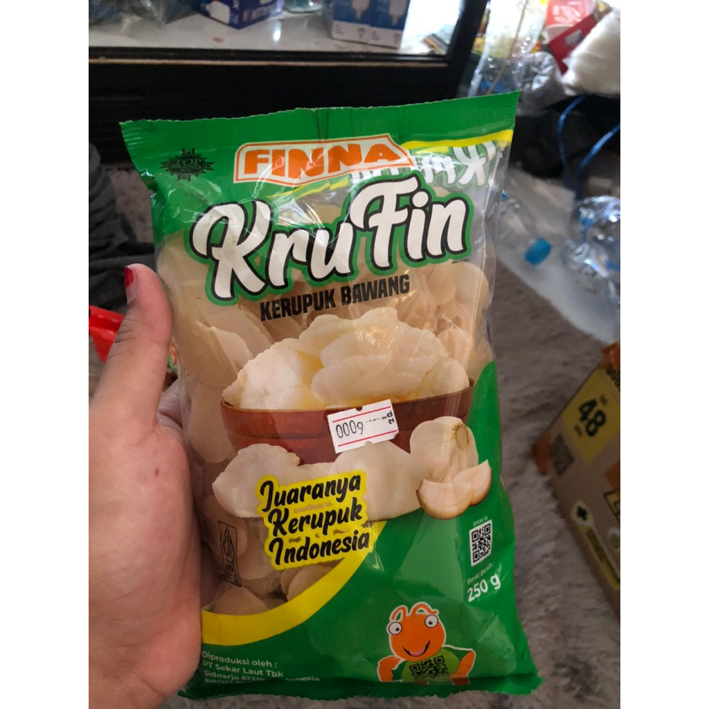 

FINNA krupuk rasa bawang