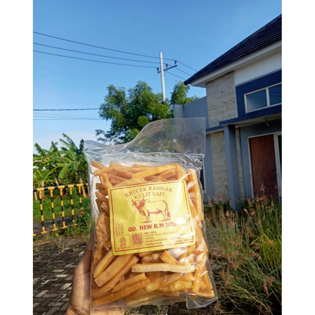 

Krupuk RAMBAK Bentuk Stik Mie PREMIUM