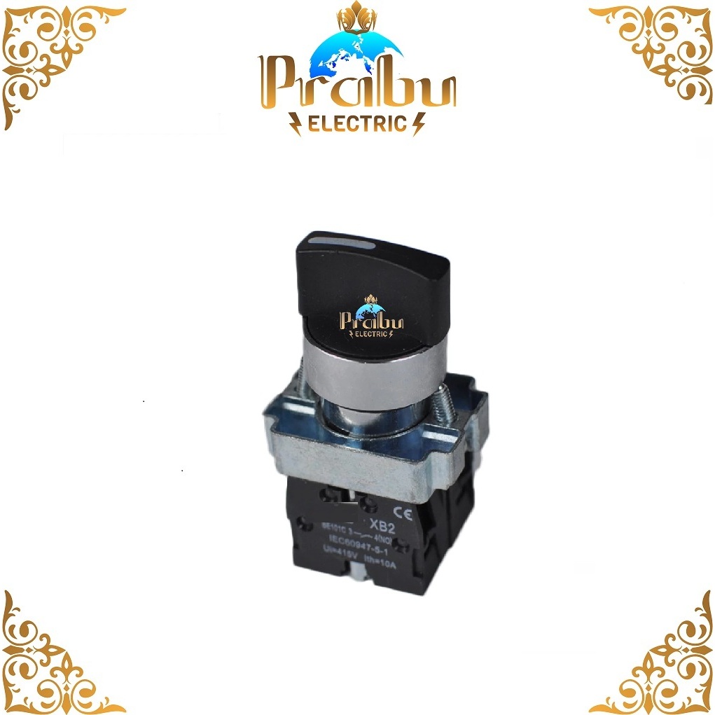 Selector Switch 22mm 3 Posisi Spring-Return BD53