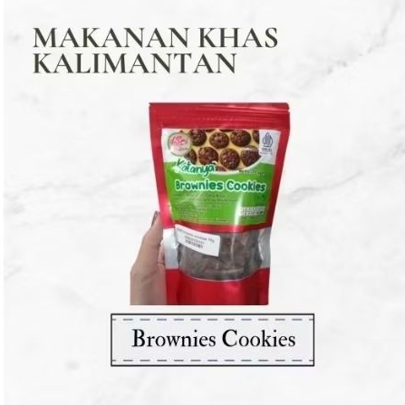 

cemilan manis buatan lokal khas Samarinda Brownies Cookies