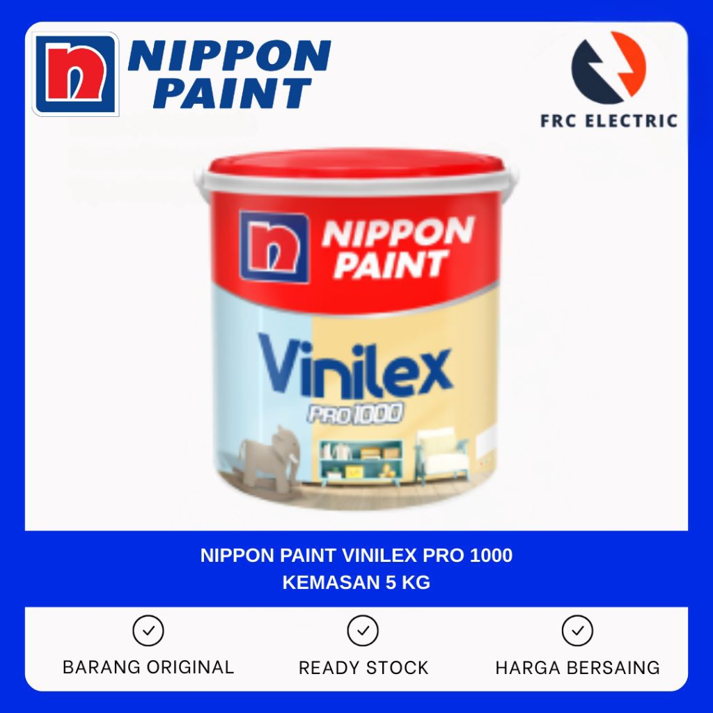 CAT TEMBOK - CAT DINDING - CAT TEMBOK INTERIOR - CAT NIPPON - CAT VINILEX - CAT RUMAH - CAT VINILEX 