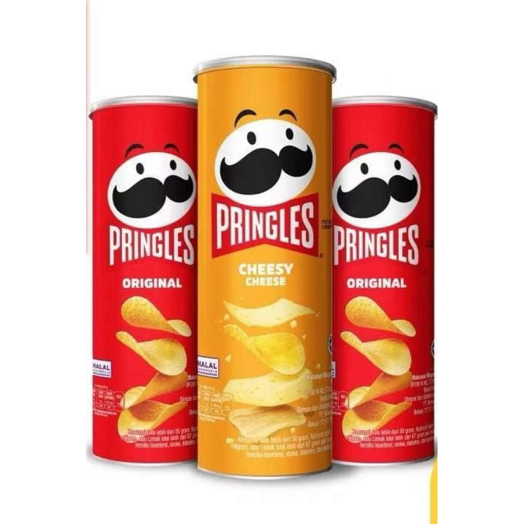 

Pringles 102gr EXP Oktober 2025 (HARGA PER PCS)