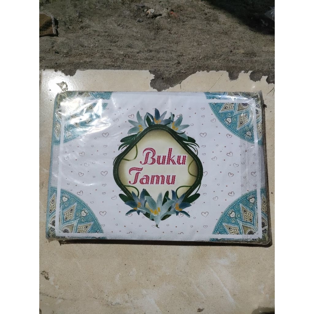 

Buku tamu pernikahan murah