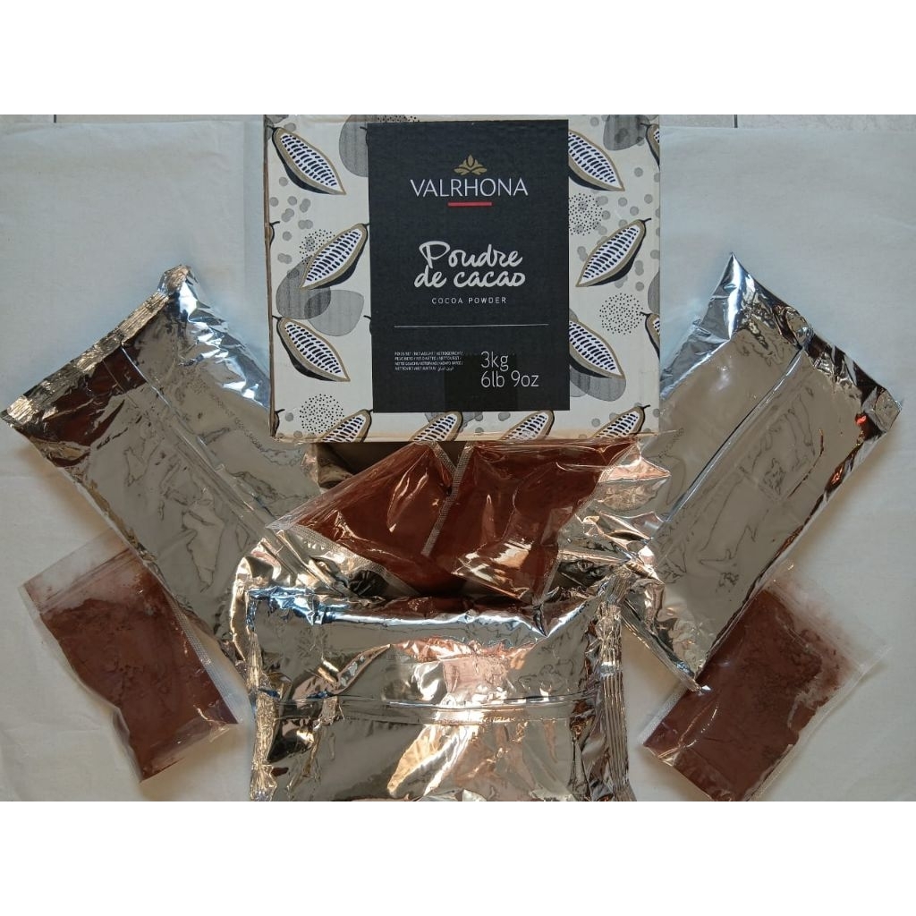 

Valrhona chocolate cocoa powder import repack 100gr / coklat bubuk Valrhona repack / cacao powder choco premium quality made in france exp 6 2026