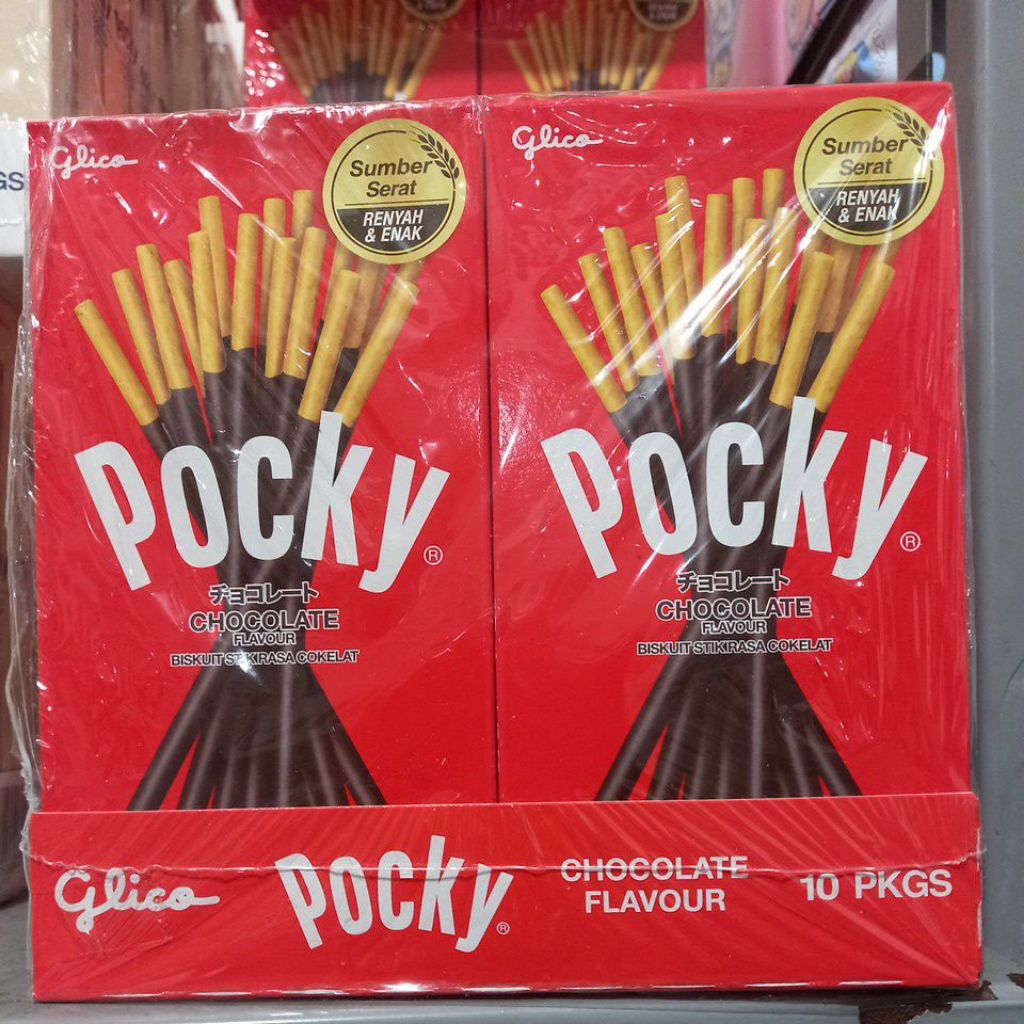 

Pocky Chocolate flavor 47gr murah meriah