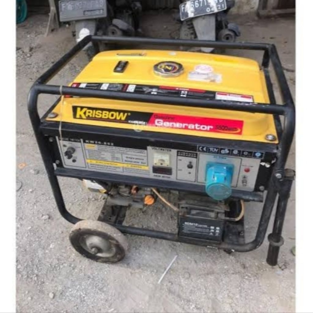 Genset Krisbow KW26-852 5500 Watt Starter Original