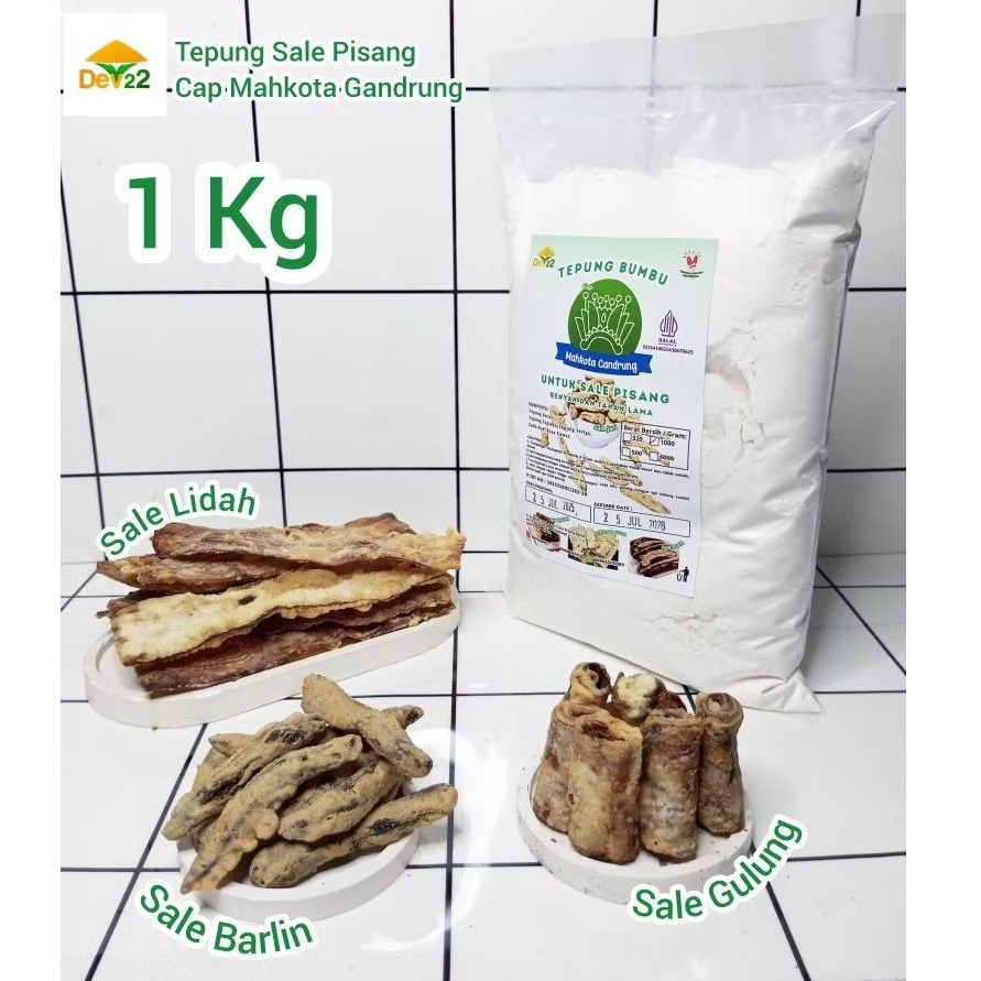 

Tepung Sale Pisang Barlin dan Segala jenis Pisang Cap Mahkota Gandrung Khas Banyuwangi