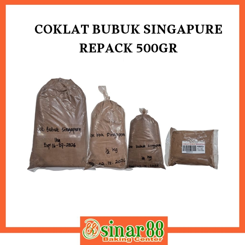 

COKLAT BUBUK SINGAPURE REPACK 500GR
