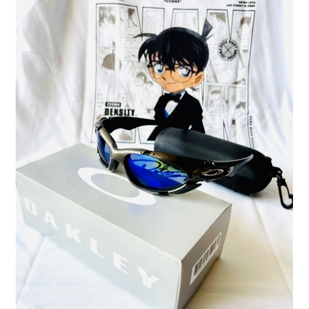 kacamata sporty pria oakley plate lensa polarized