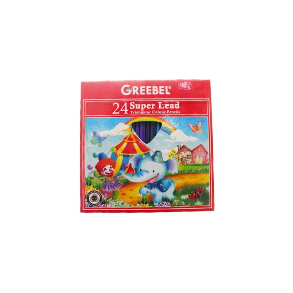 

GREEBEL - PENSIL WARNA / PEWARNA / PENSIL WARNA KAYU SUPERLEAD 24W 3724