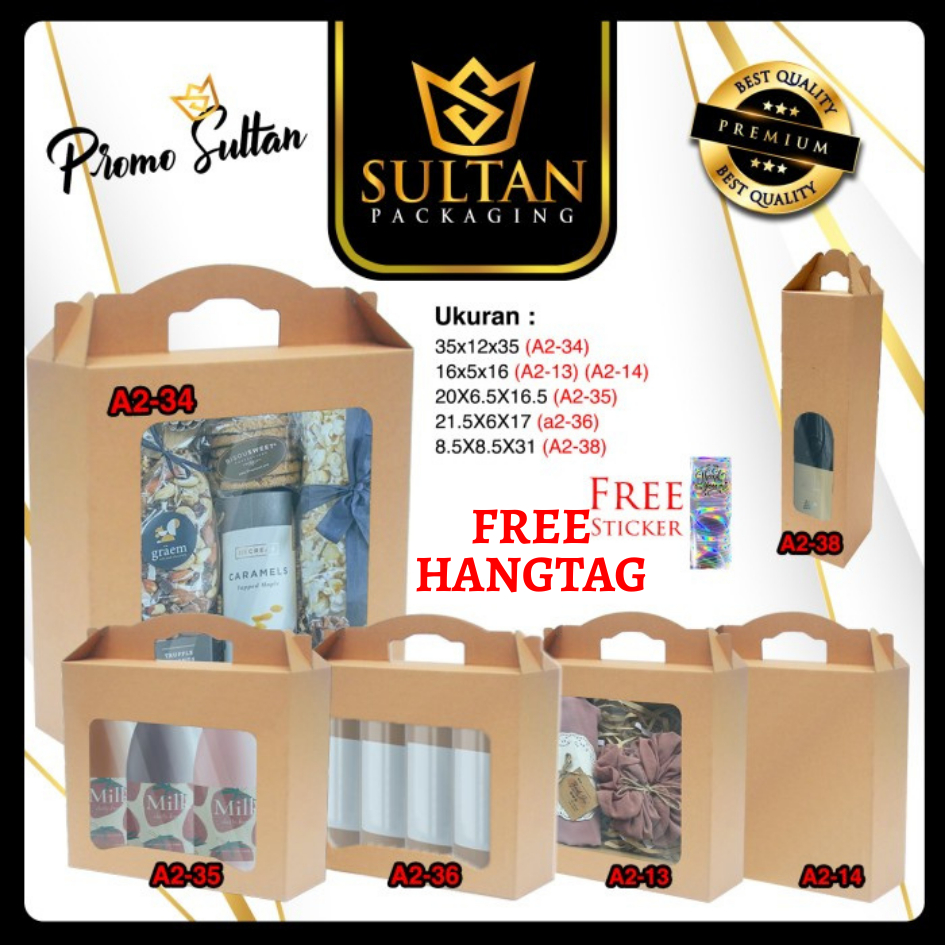 

Packaging Souvenir - Box Hampers - Kotak Aksesoris Hadiah - A2-13