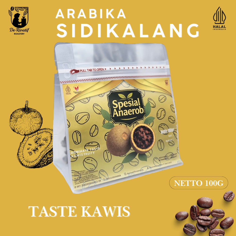 

Spesial Anaerob Kawis Arabika Sidikalang 100g
