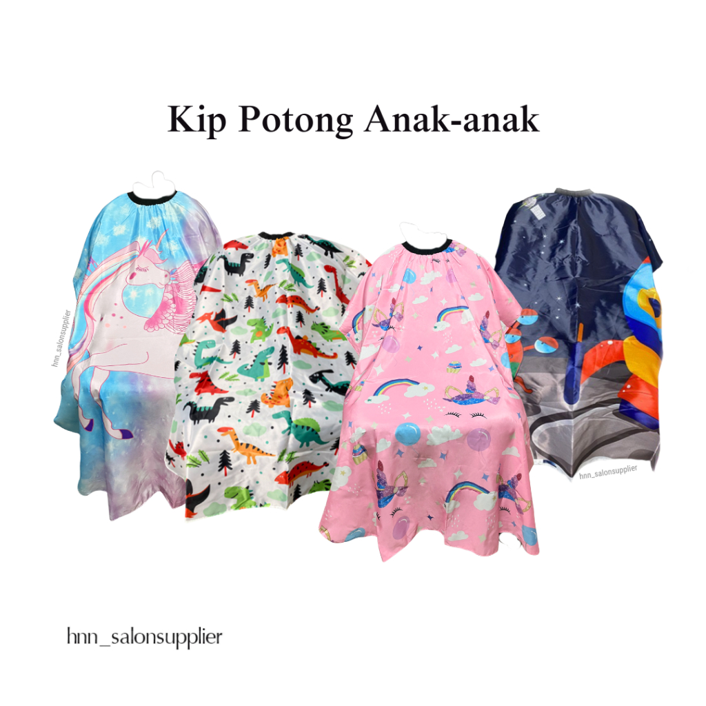 Kip Kain Anak Baby Barbershop Penutup Pangkas Rambut Barber Salon